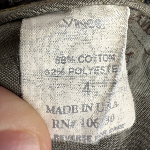 Vince. - Vintage low rise plaid pants with pleats - size 4 - Picture 13 of 13